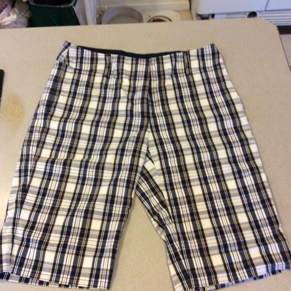 Harold’s walking shorts.